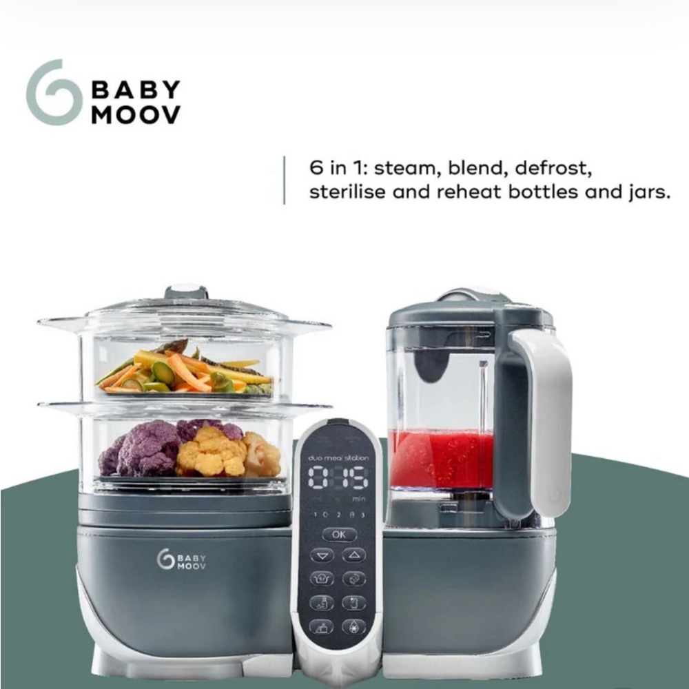 Babymoov Duo Meal Station NIB